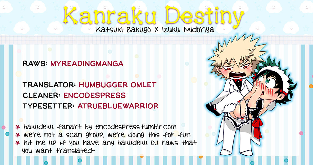 [I＠BOX (Amano itsuku)] Kanraku Destiny – Boku no Hero Academia dj [Eng] — 001