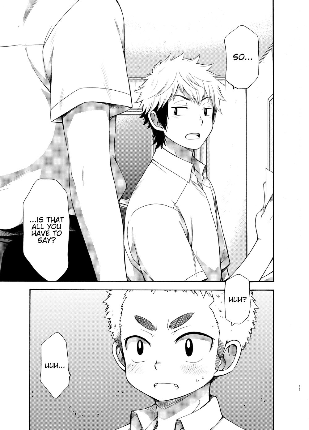 [CHIN-UP (Pocchi)] Yuuwaku ni Yowai Ore no Senpai [Eng] — 011