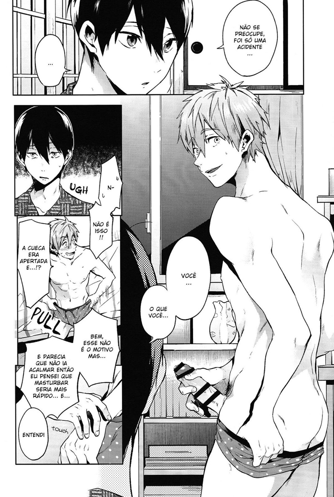 [American ☆ Rock] Haru no Pantsu – Free! dj [Portuguese] — 009