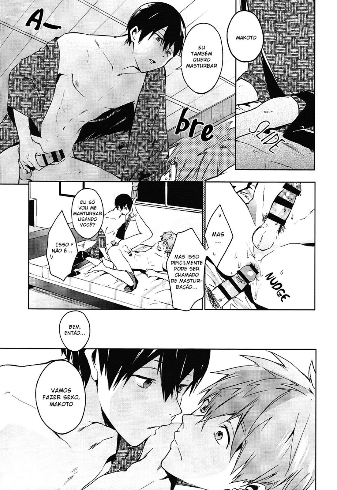 [American ☆ Rock] Haru no Pantsu – Free! dj [Portuguese] — 016