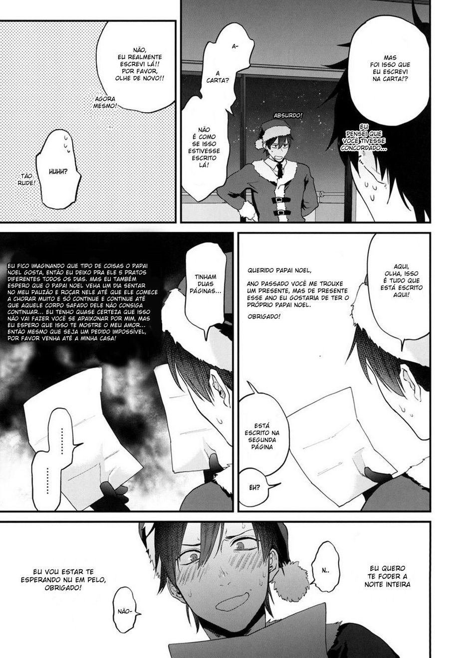 [ECHO (Echo Jiro)] Present wa Santa-san de Onegaishimasu! [Portuguese] — 006