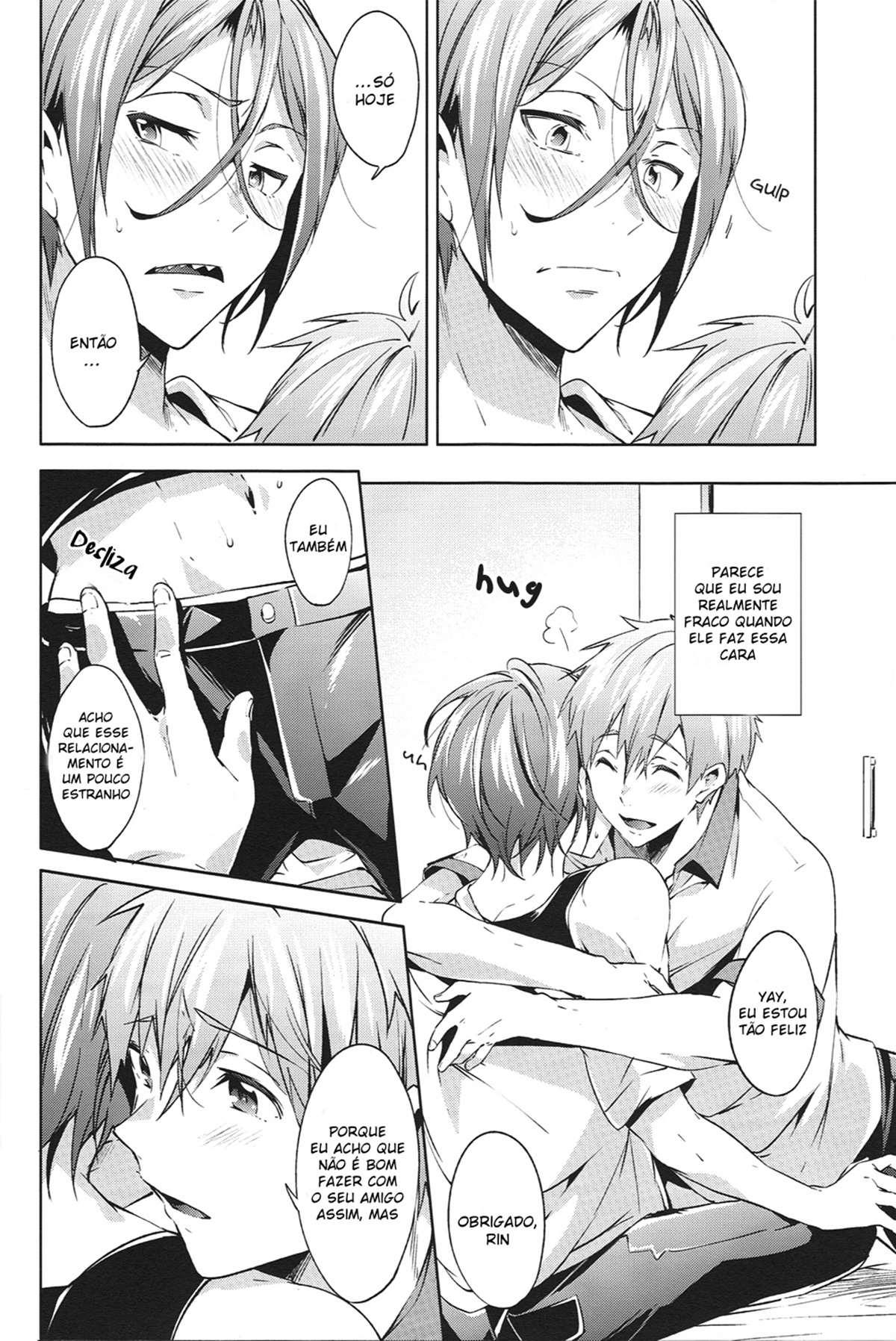 [American☆Rock (Kotarou)] Love Affair – Free! dj [Portuguese] — 006