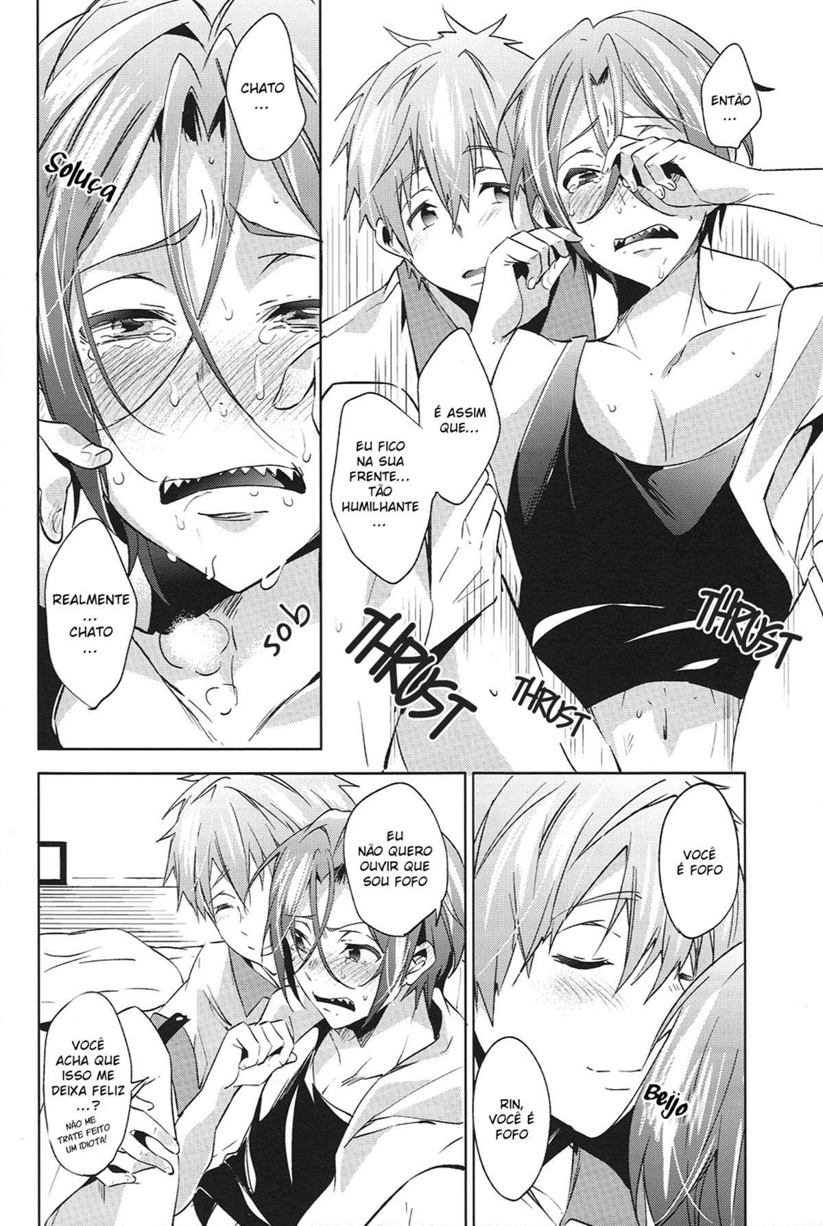 [American☆Rock (Kotarou)] Love Affair – Free! dj [Portuguese] — 012