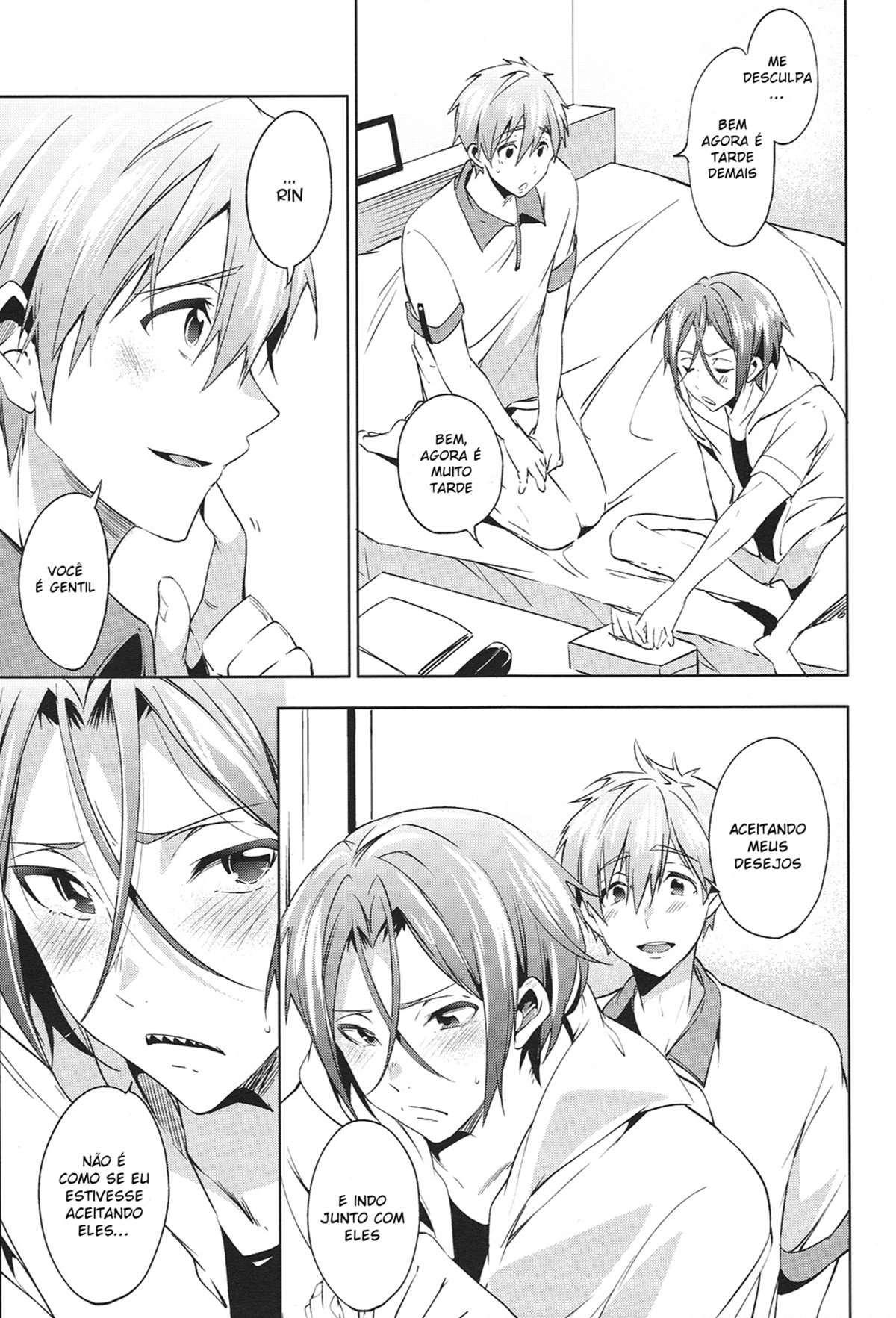 [American☆Rock (Kotarou)] Love Affair – Free! dj [Portuguese] — 015