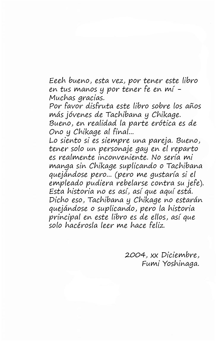 [Yoshinaga Fumi] Antique Bakery DJ 10# Boku No Taisetsuna Hito [Español] — 005