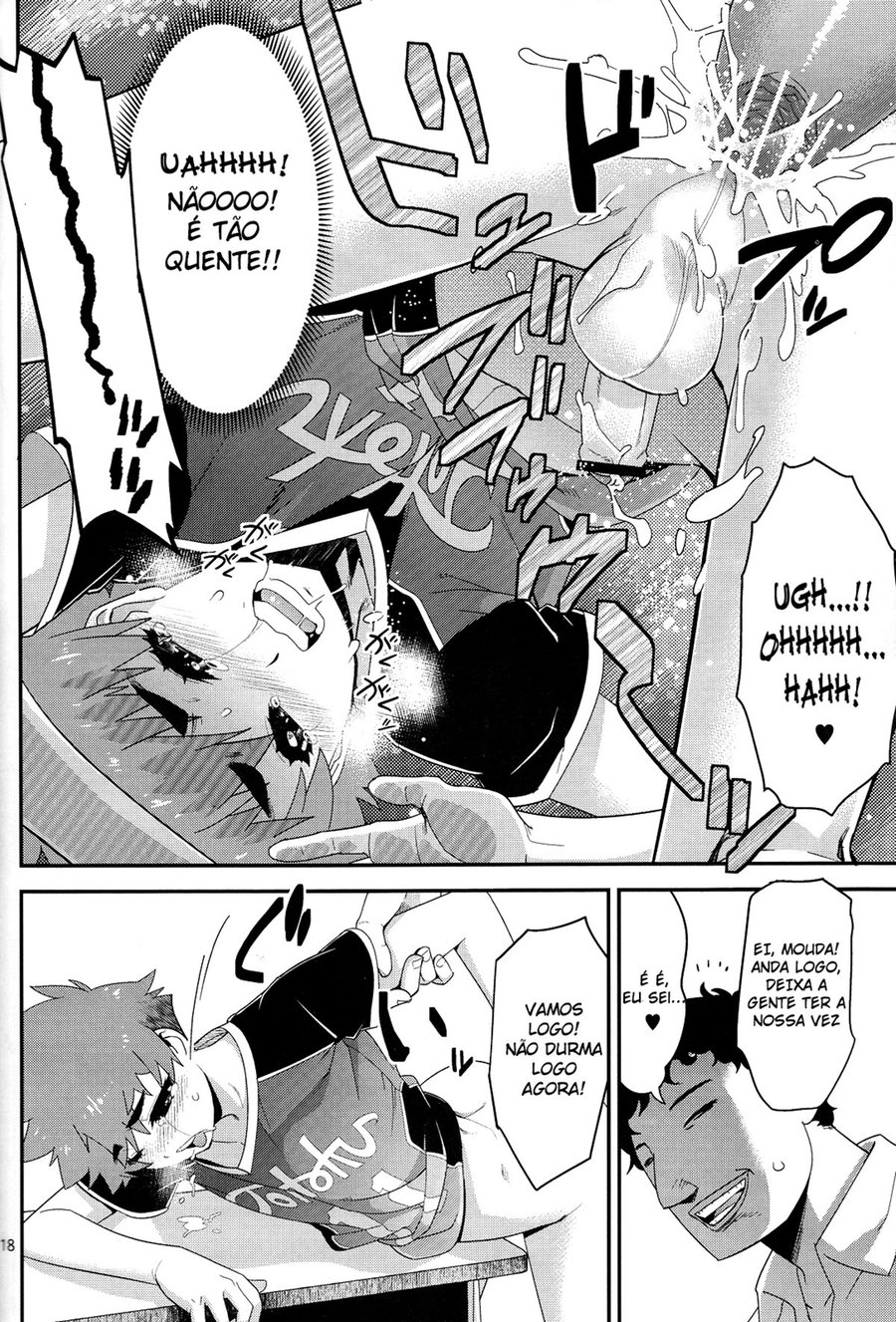 [Shiroo] Houkago No Rakuen Kamen Yuutousei To Hikikomori Shounen [Portuguese] — 015