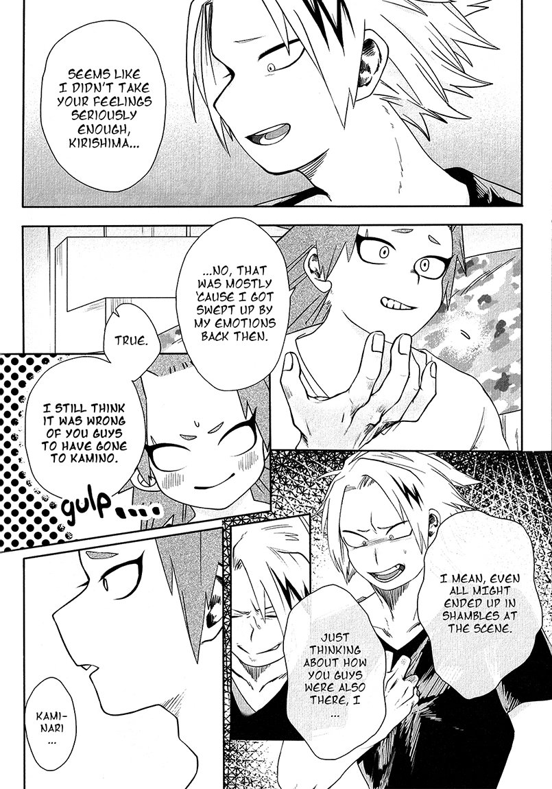 [Inu/ Miyabe] BnHA dj – Kaminari Denki no iitai koto [Eng] — 009