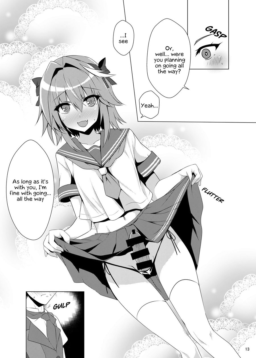 [Panda Cotta (Sasakuma Kyouta)] Astolfo-kyun Mitetara Seibetsu Nante Doudemo Yokunarimashita [Eng] — 012