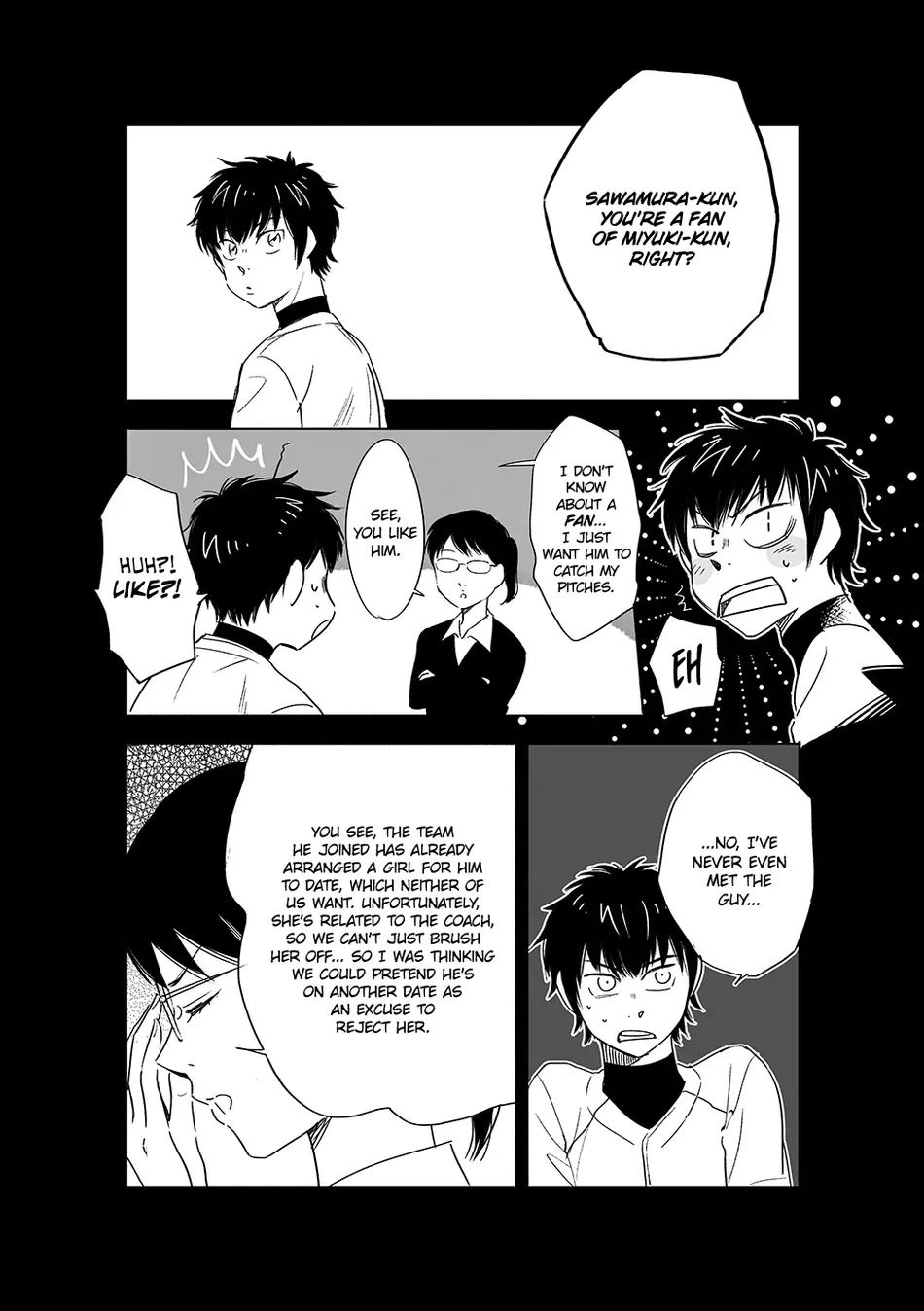 [Tona] I’m going on another date with a pro baseball – Ace of Diamond dj [Eng] — 007
