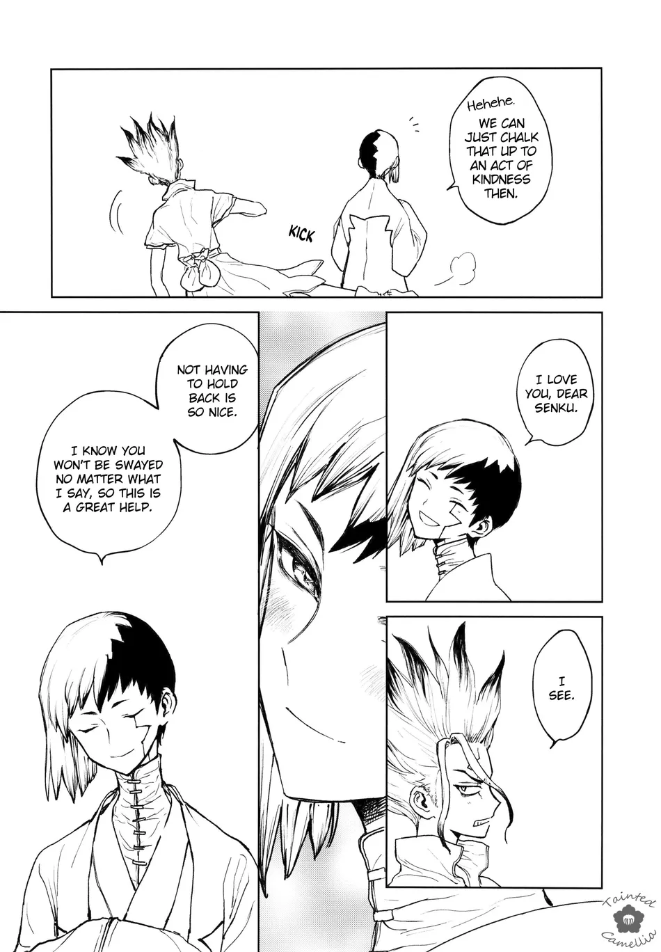 [Mizugameya] Sore wa kitto Saidaikyuu no Ai – Dr. Stone dj [Eng] — 014