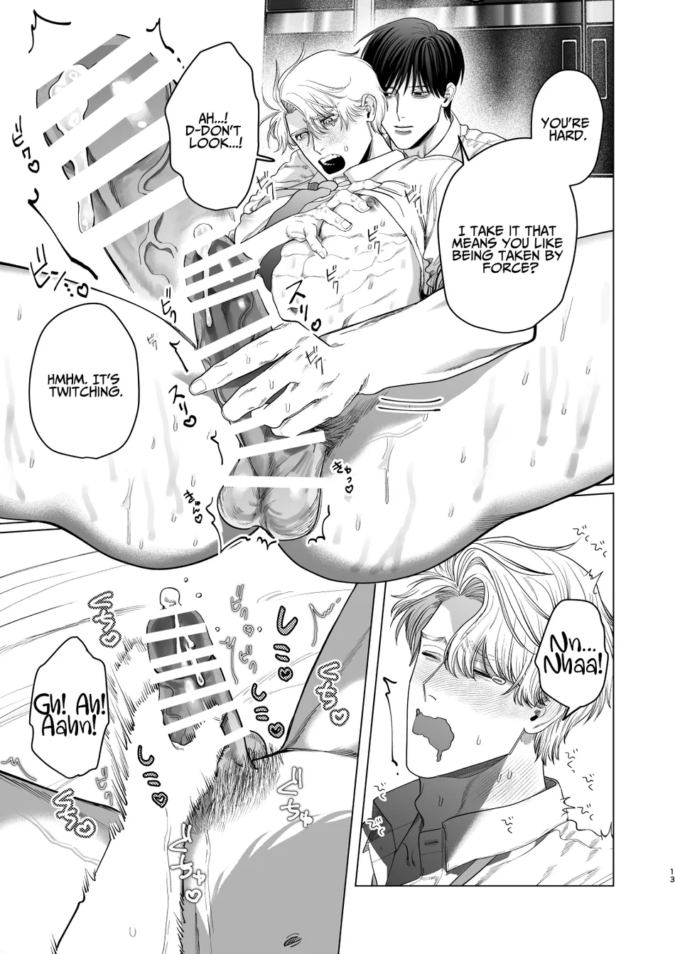 [Baby Lilac (Kanipan Mushamusha, Karume)] Bitch no Ore ga Zetsurin no Kouhai (Honmei) to Amaama Ecchi Suru Hanashi [Eng] — 012
