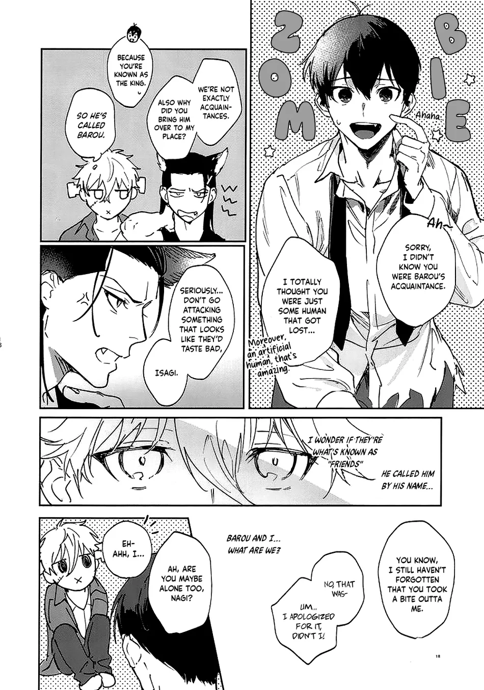 [Bomber Tarou] Lazy Monster and Lone Wolf – Blue Lock dj [Eng] — 015