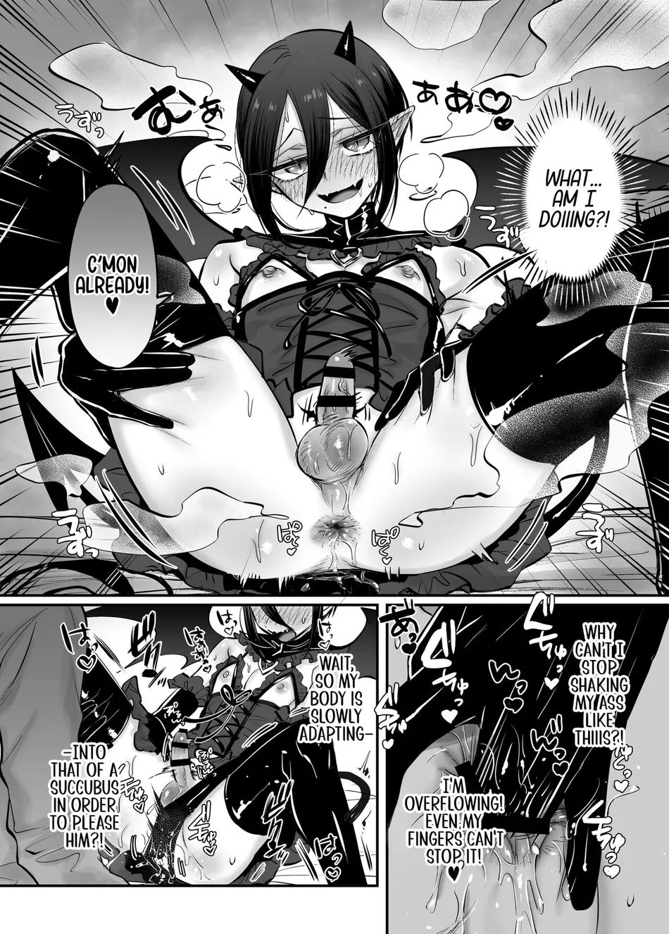 [NUH (Morino Bambi)] Incubus-kun♂ Succubus Ochi♀!? | ♂Fall From Grace♀ [Eng] [Pub Faggots] — 016