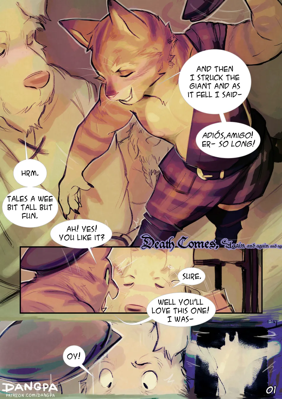 [Dangpa] Death Comes [Eng] (ongoing) — 001