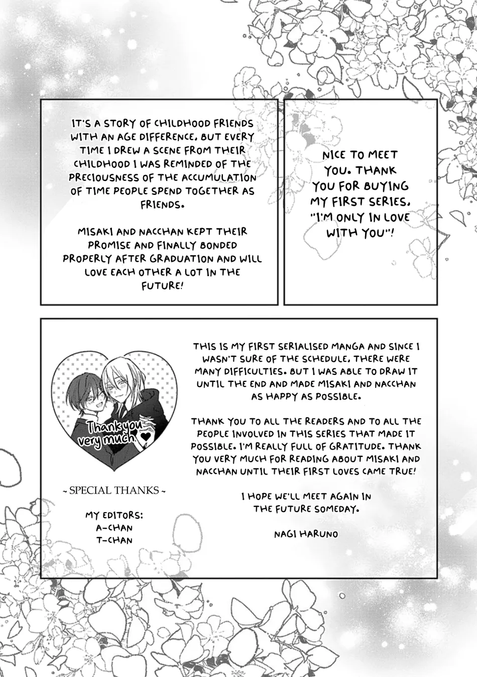 [HARUNO Nagi] Kimi to janakya Koi mo Dekinai [Eng] — 263