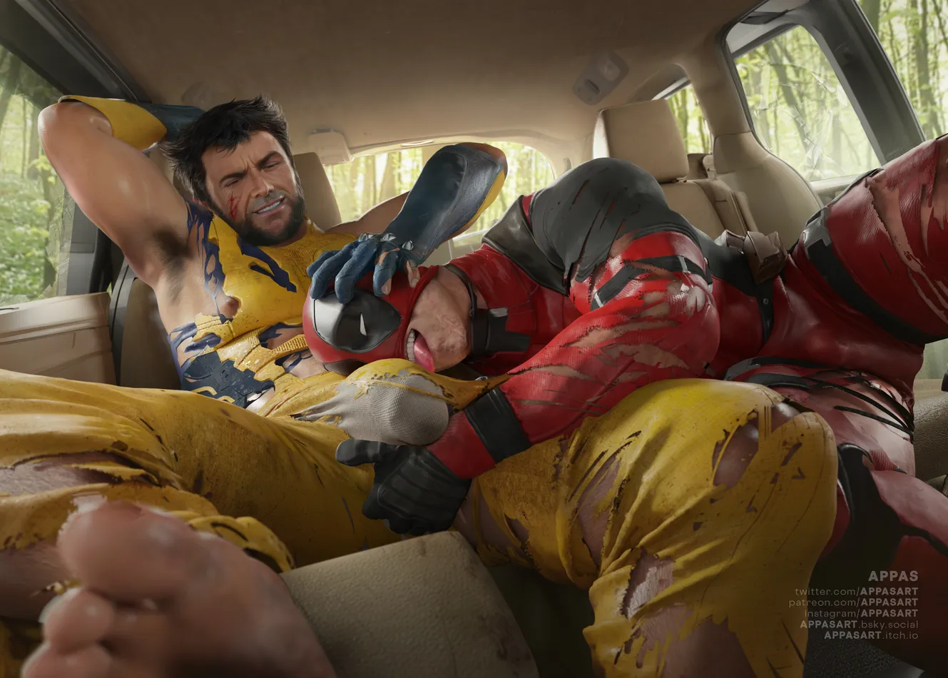 [Appas] Deadpool X Wolverine — 001