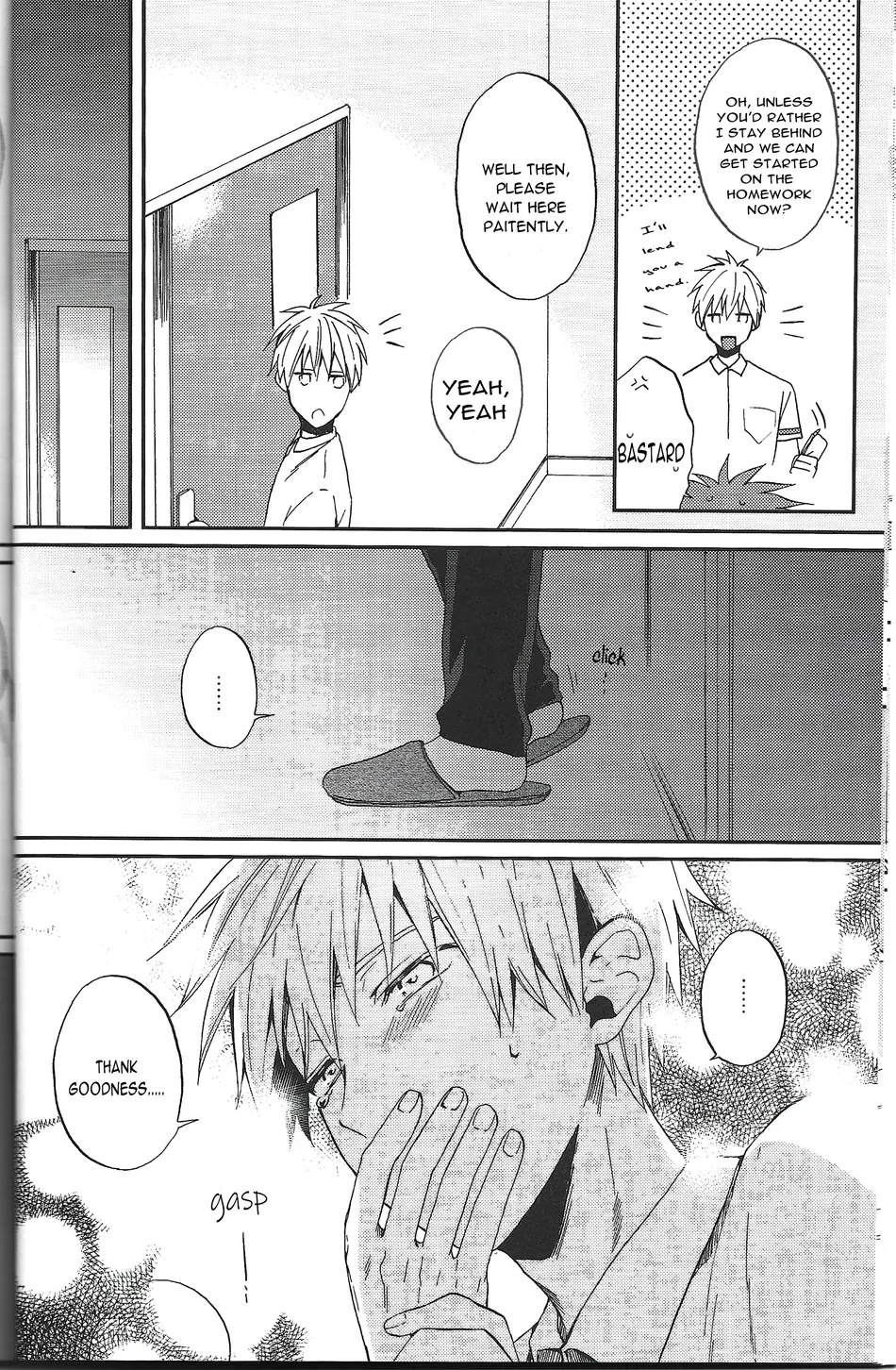 [Uncomura/ Unkopu, YS (Satou), NB (Kon)] Are You Really Kagami-kun – Kuroko no Basket dj [Eng] — 012
