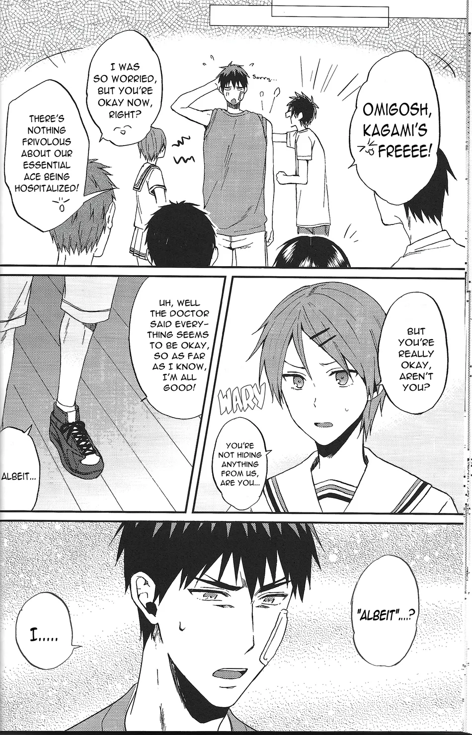 [Uncomura/ Unkopu, YS (Satou), NB (Kon)] Are You Really Kagami-kun – Kuroko no Basket dj [Eng] — 018