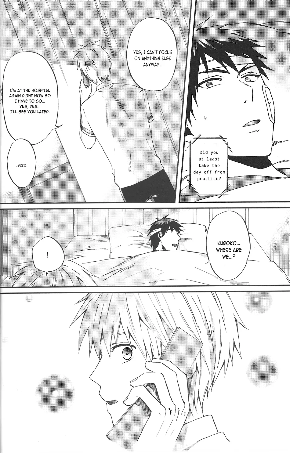 [Uncomura/ Unkopu, YS (Satou), NB (Kon)] Are You Really Kagami-kun – Kuroko no Basket dj [Eng] — 008
