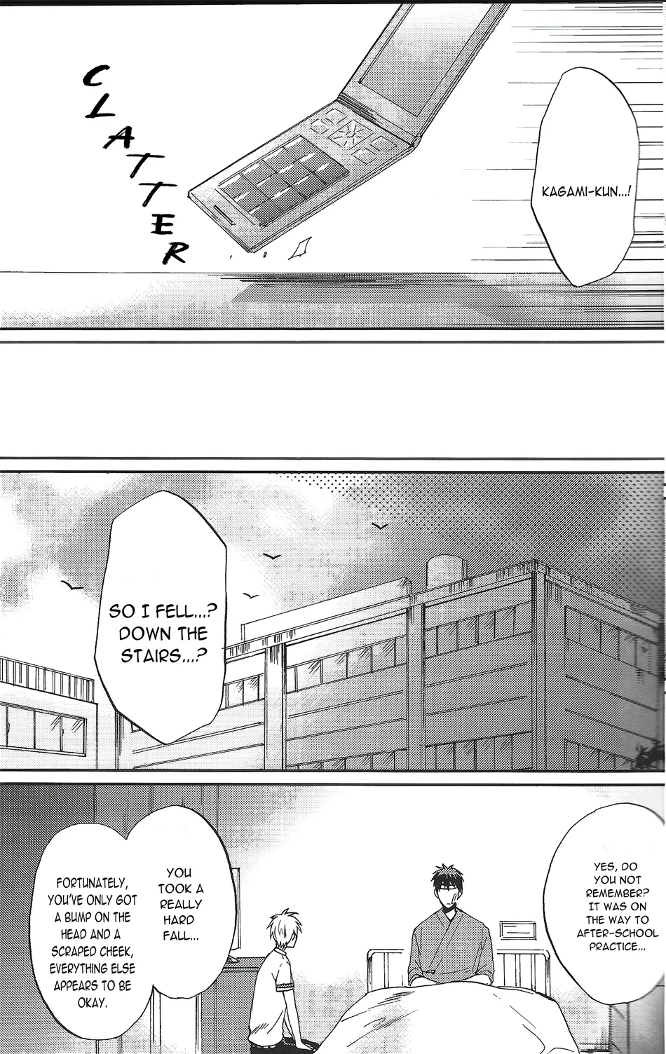 [Uncomura/ Unkopu, YS (Satou), NB (Kon)] Are You Really Kagami-kun – Kuroko no Basket dj [Eng] — 009