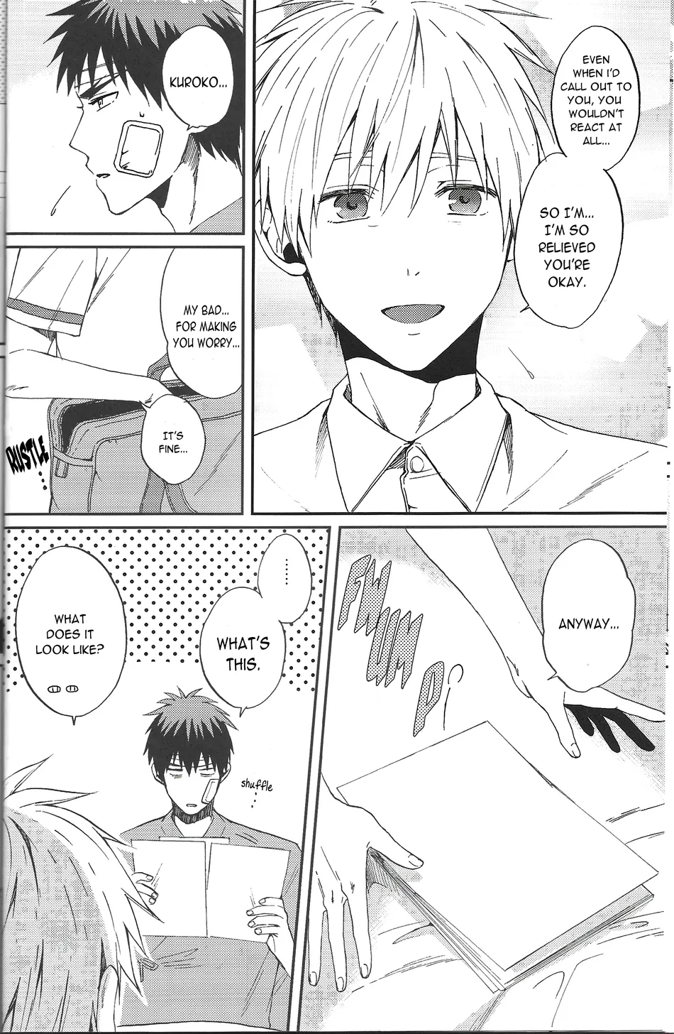 [Uncomura/ Unkopu, YS (Satou), NB (Kon)] Are You Really Kagami-kun – Kuroko no Basket dj [Eng] — 010