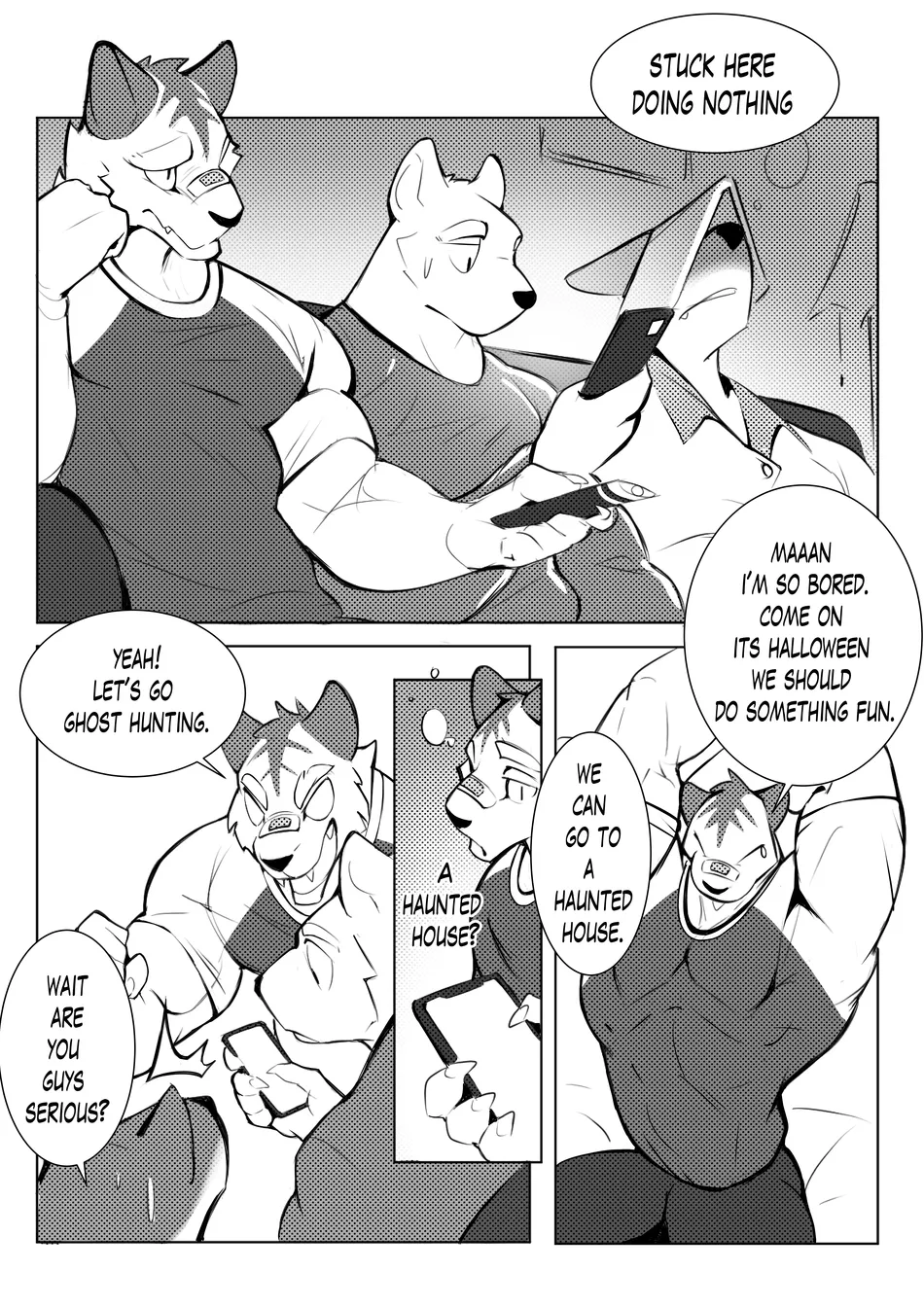 [Wolfanine] Halloween comic [Eng] — 002