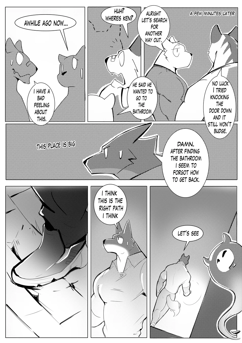 [Wolfanine] Halloween comic [Eng] — 005