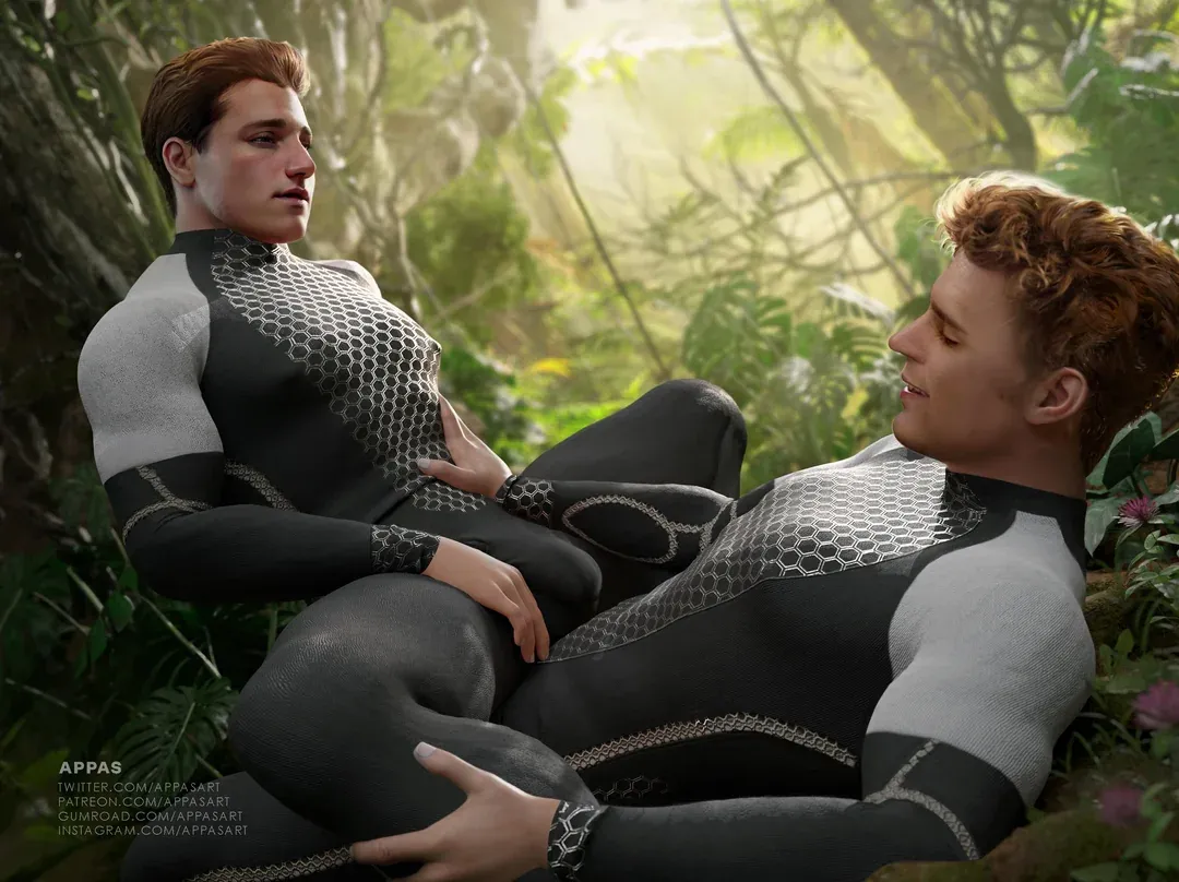 [Appas] Finnick x Peeta — 001
