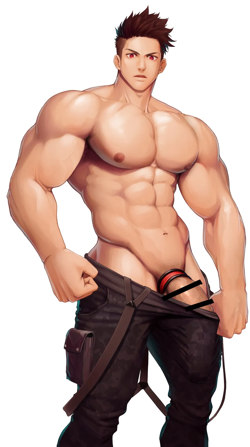 [Haruaki] 2022 12 Gas-masked man in warehouse district — 014