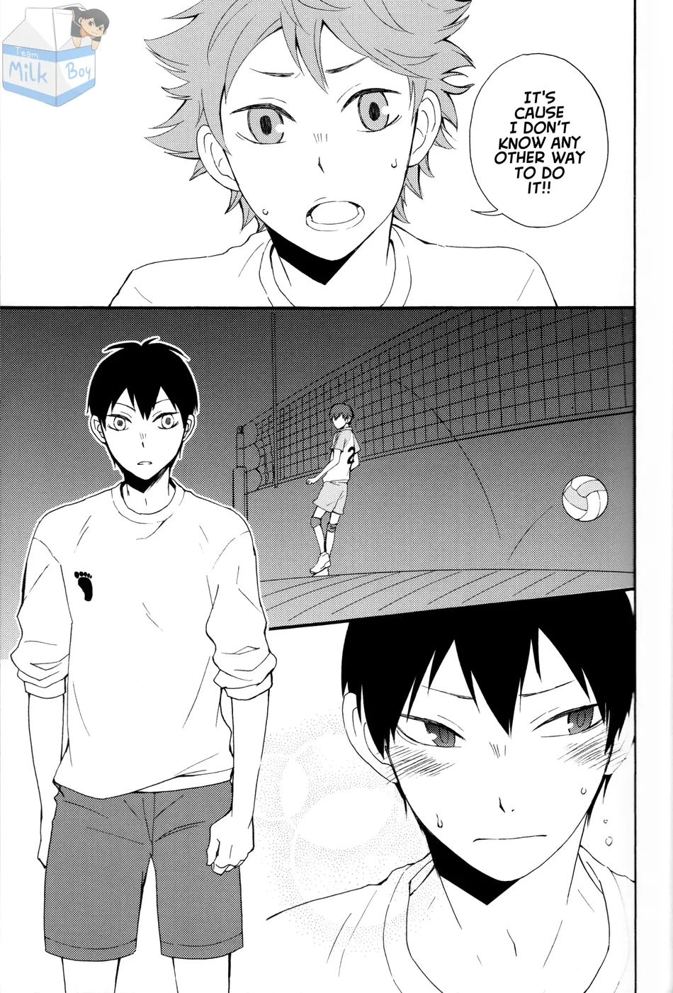 [Maru. (Raku.)] Koiseyo shounen! – Haikyuu!! dj [Eng] — 004