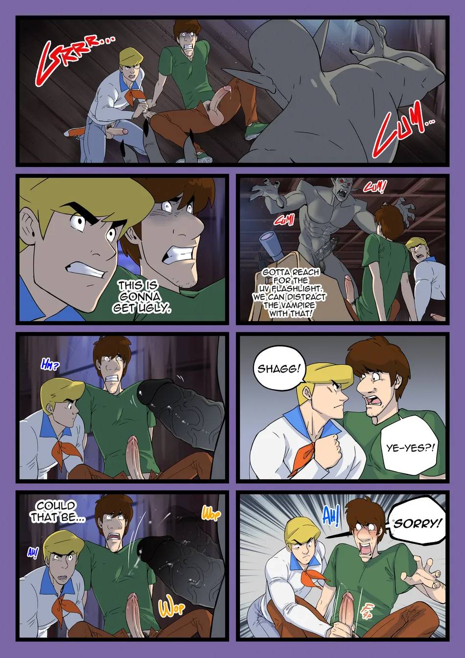 [JoNSFW] ScoobyDudes Chapter 0 – The Cumpire Case [Eng] — 010