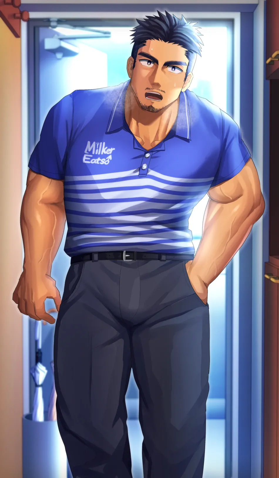 Animation: I ordered male milk delivery and my uncle came by izukonohito — 001