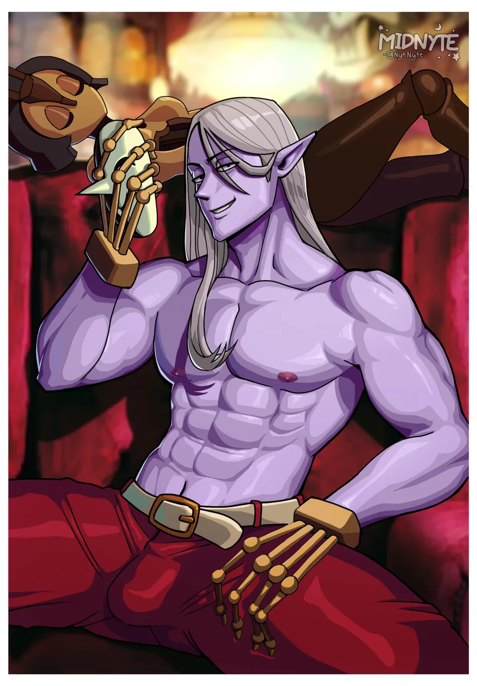 [MidNyte] BeowulfxTaliesin (Skullgirls) [Eng] — 002