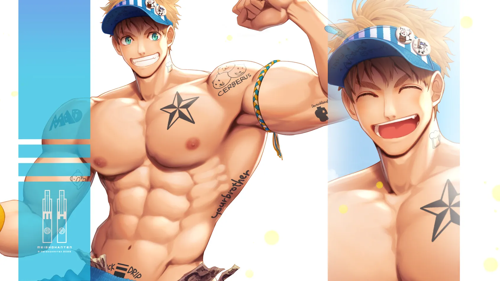 [Haruaki] 2023.07 A cherry beer boy serves — 014