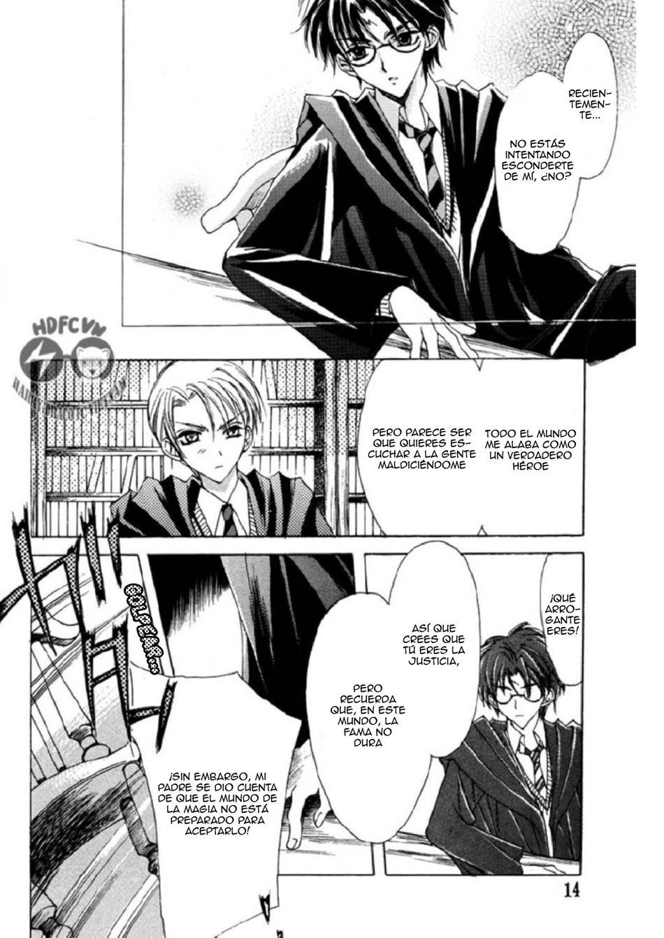 [Magicwork Orange (Kouda Mimori)] Mikazuki no shindai – Harry Potter dj [Español] — 016