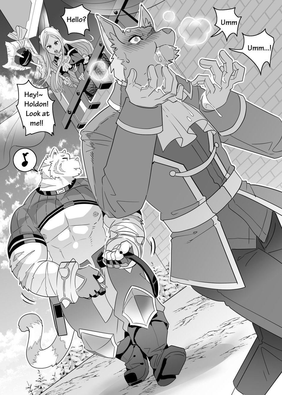 [Kuma Hachi] Yohei’s kinky toilet [Eng] — 001