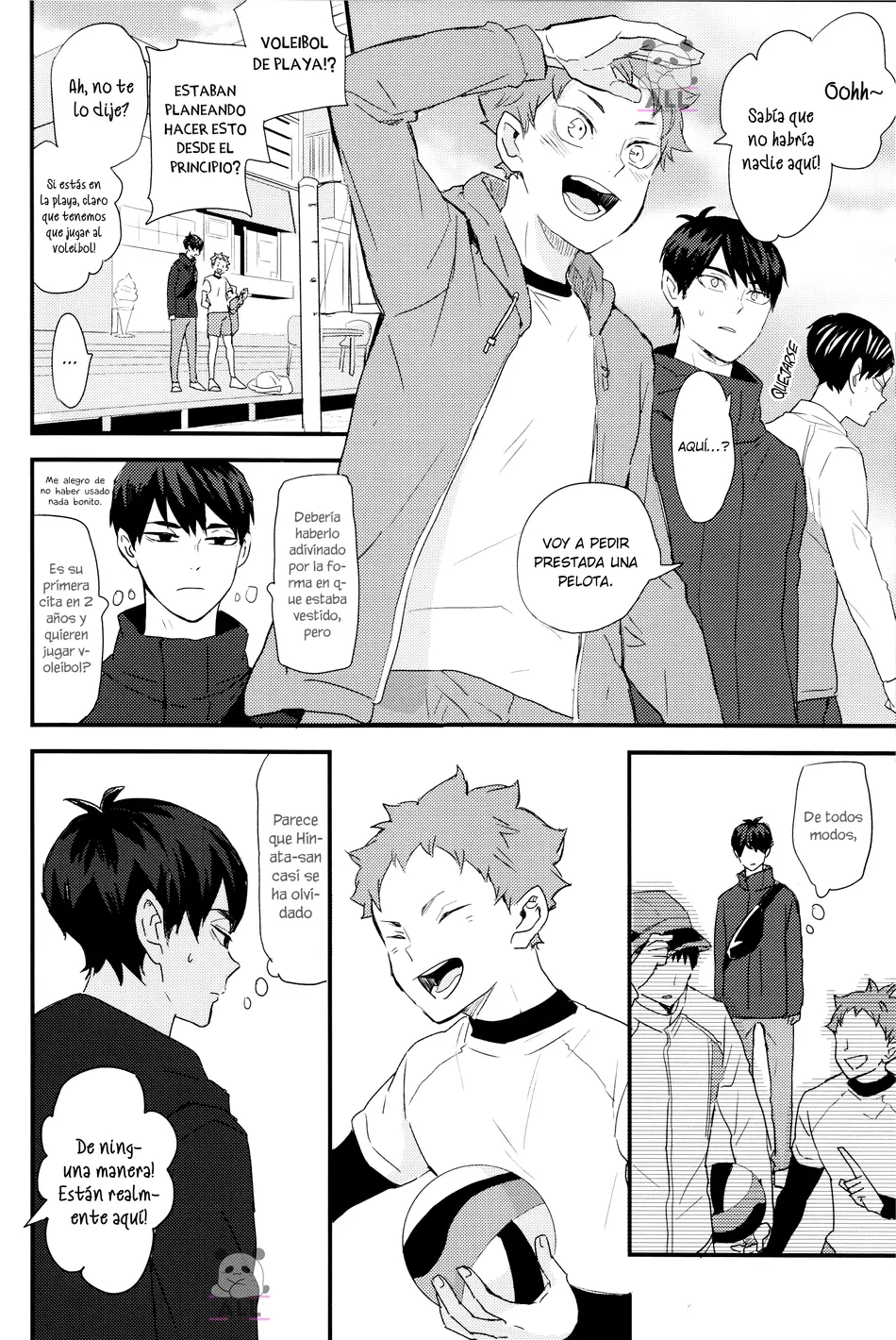 [Bubunhanten] Fish Swimming in the Sky 3 – Haikyuu!! dj [Español ES] — 028