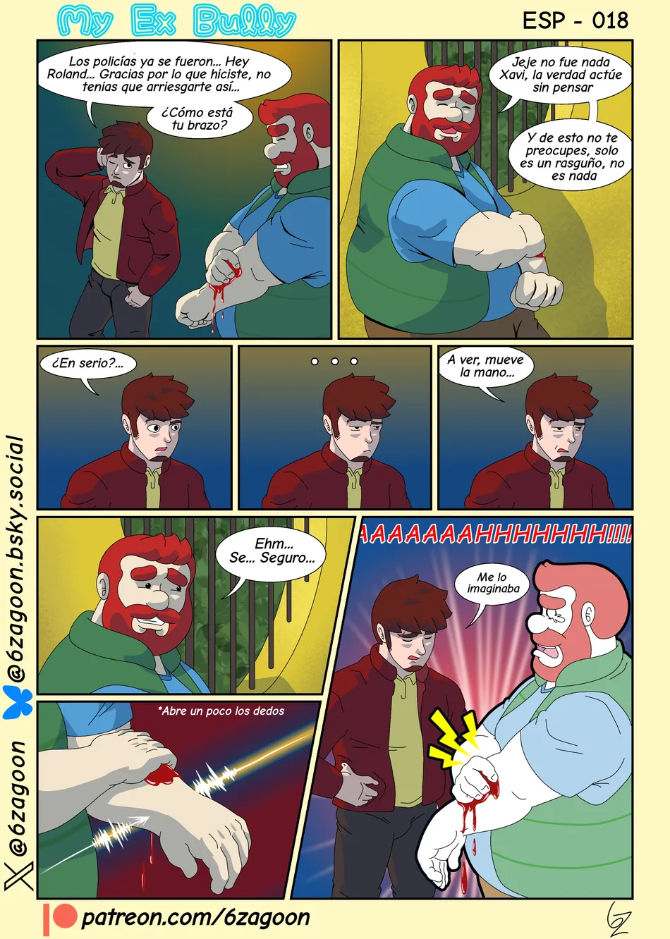 [6zagoon] My Ex Bully – Act 3 Confesiones – Parte 2 [Spa] — 009