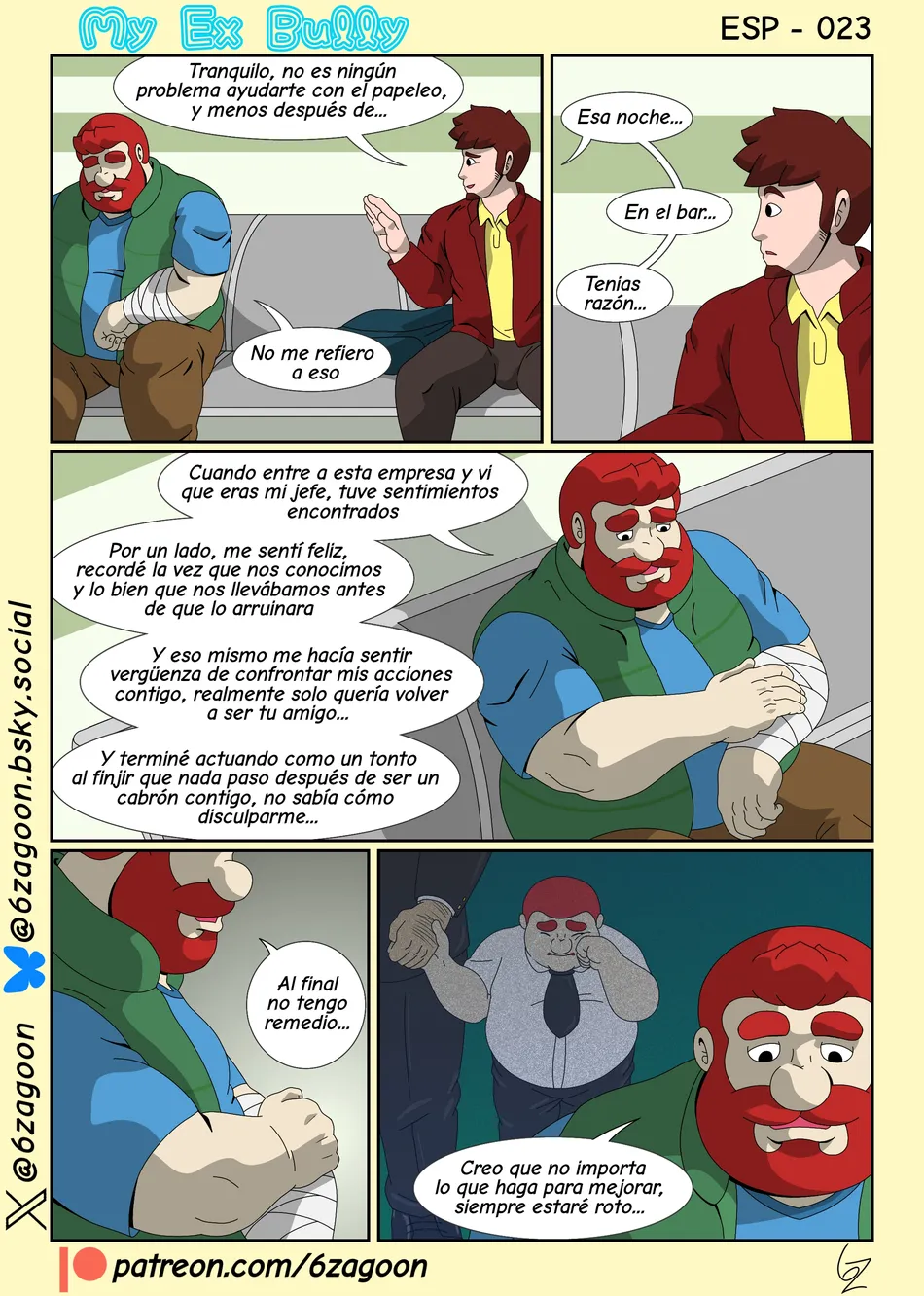 [6zagoon] My Ex Bully – Act 3 Confesiones – Parte 2 [Spa] — 014