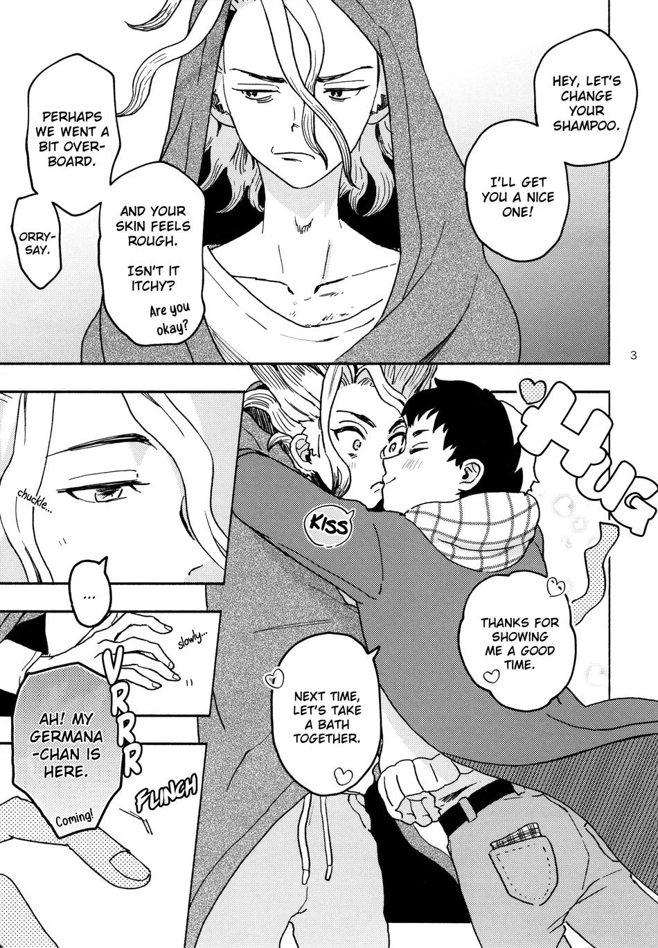 [Saba Nobori (Sudzuke)] Mou 1kkai wo Ato Nankai – Dr. Stone dj [Eng] — 003