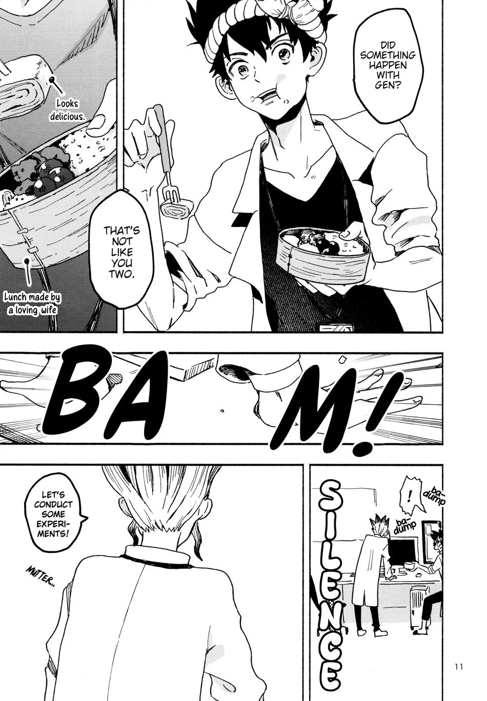 [Saba Nobori (Sudzuke)] Mou 1kkai wo Ato Nankai – Dr. Stone dj [Eng] — 011