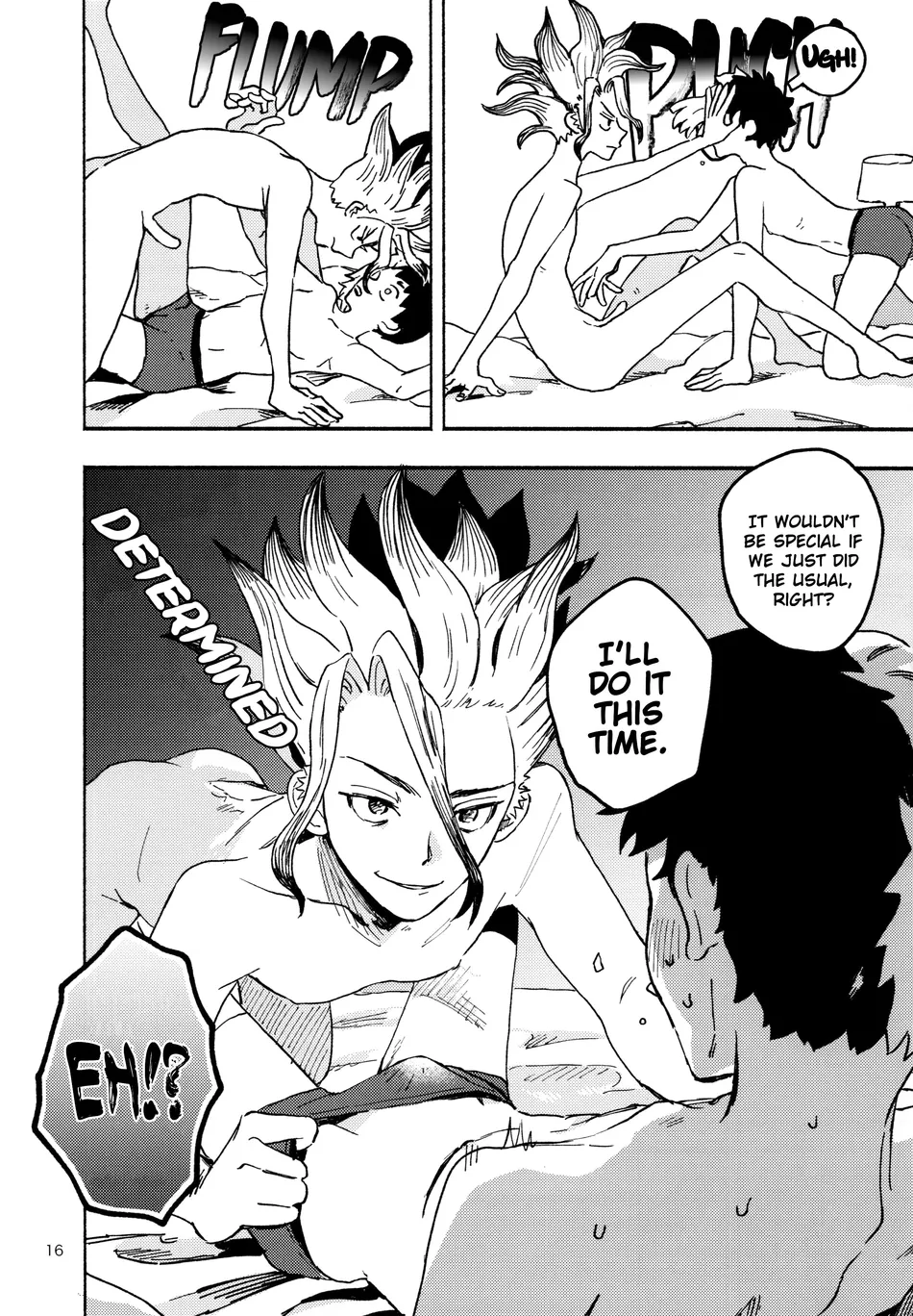 [Saba Nobori (Sudzuke)] Mou 1kkai wo Ato Nankai – Dr. Stone dj [Eng] — 016