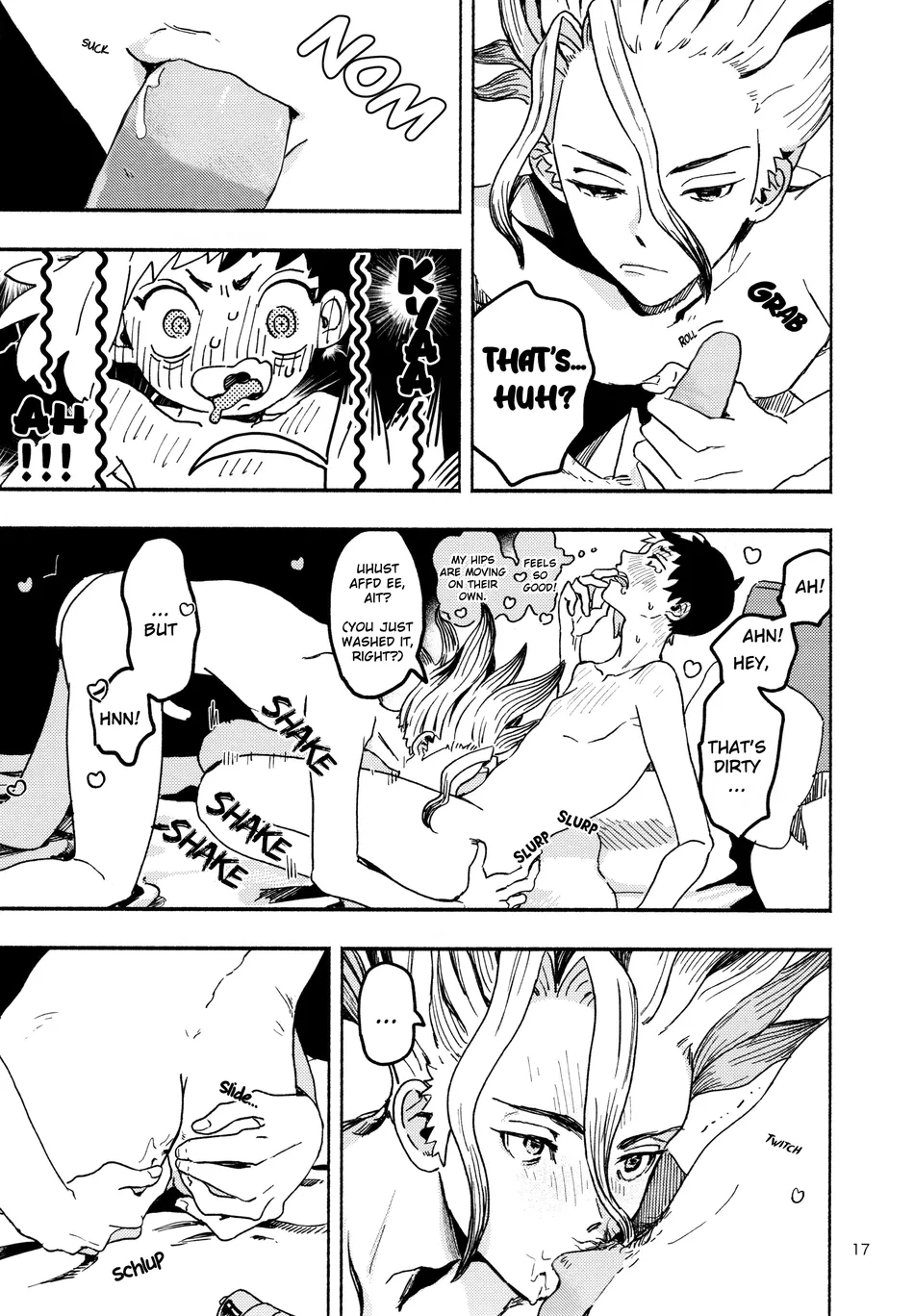 [Saba Nobori (Sudzuke)] Mou 1kkai wo Ato Nankai – Dr. Stone dj [Eng] — 017