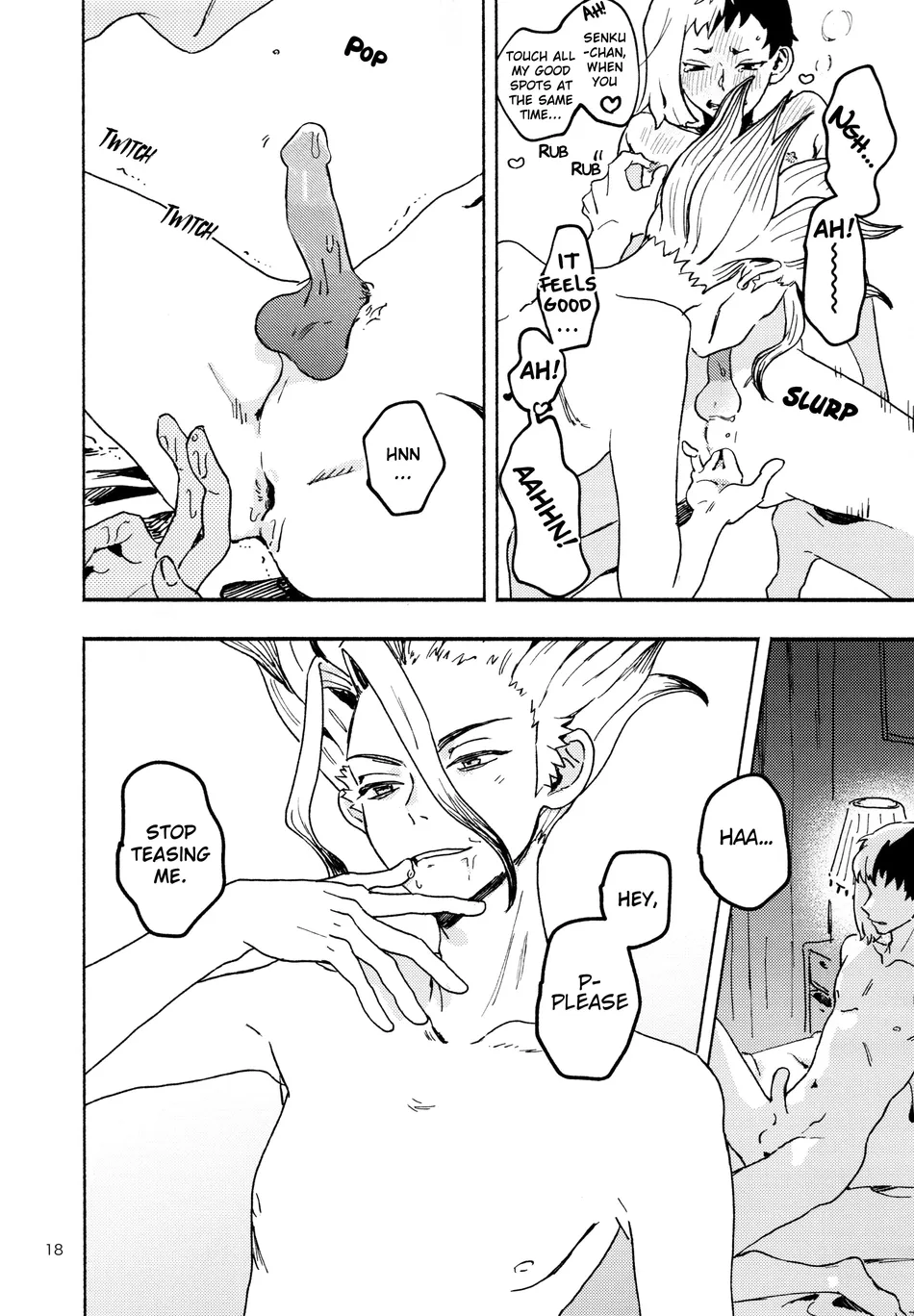 [Saba Nobori (Sudzuke)] Mou 1kkai wo Ato Nankai – Dr. Stone dj [Eng] — 018