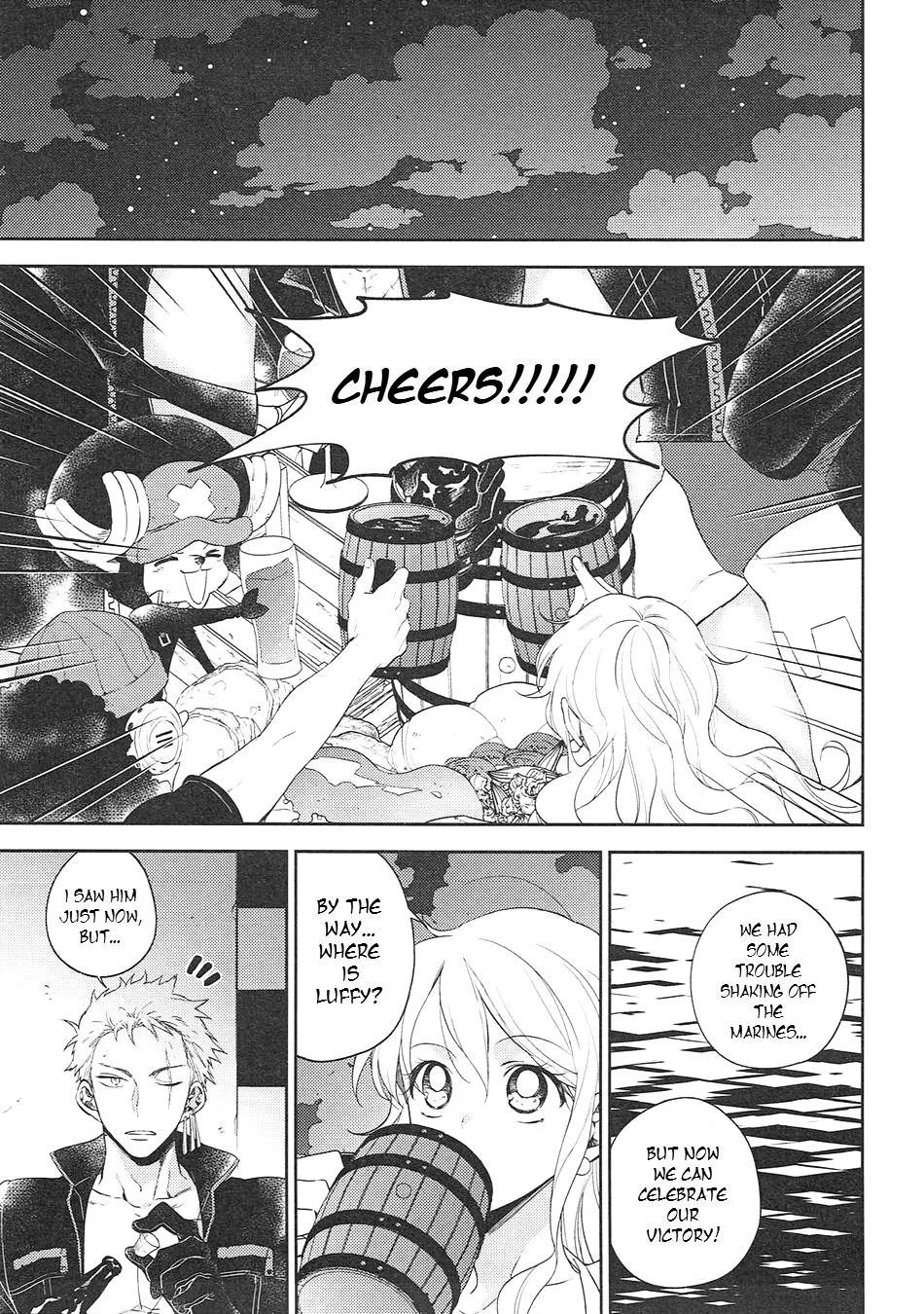 [AROARU/ Larva] Golden Time – One Piece dj [Eng] — 005