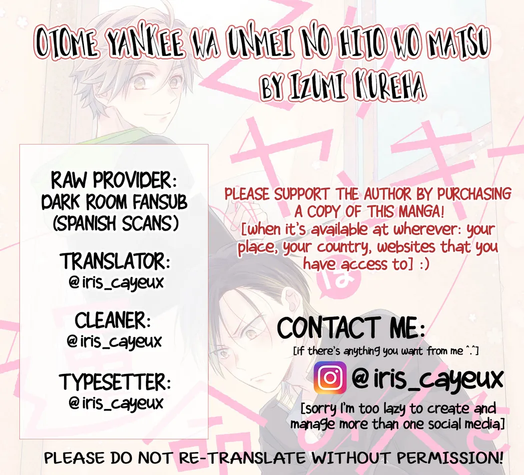 [IZUMI Kureha] Otome Yankee ha Unmei no Hito wo Matsu [Eng] — 001