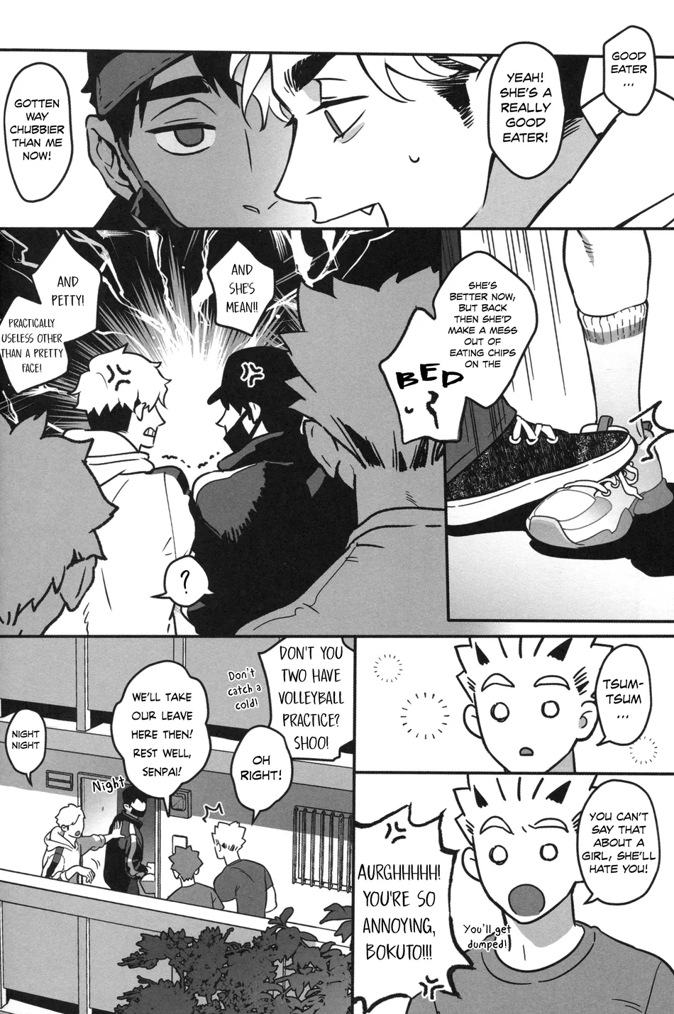 [Sanyou] Fei Wen Nu You – Haikyuu!! dj [Eng] — 014