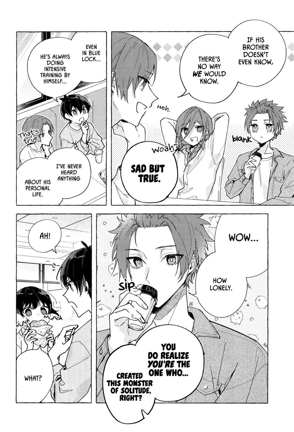 [Tsuyunoha (Tsuyukusa)] One Day Brother – Blue Lock dj [Eng] — 005