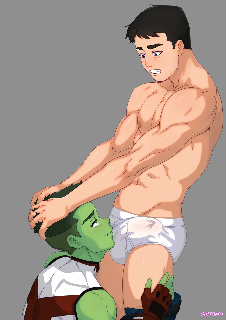 [Suiton00] Young Justice Superboy X Beast Boy #2 — 018