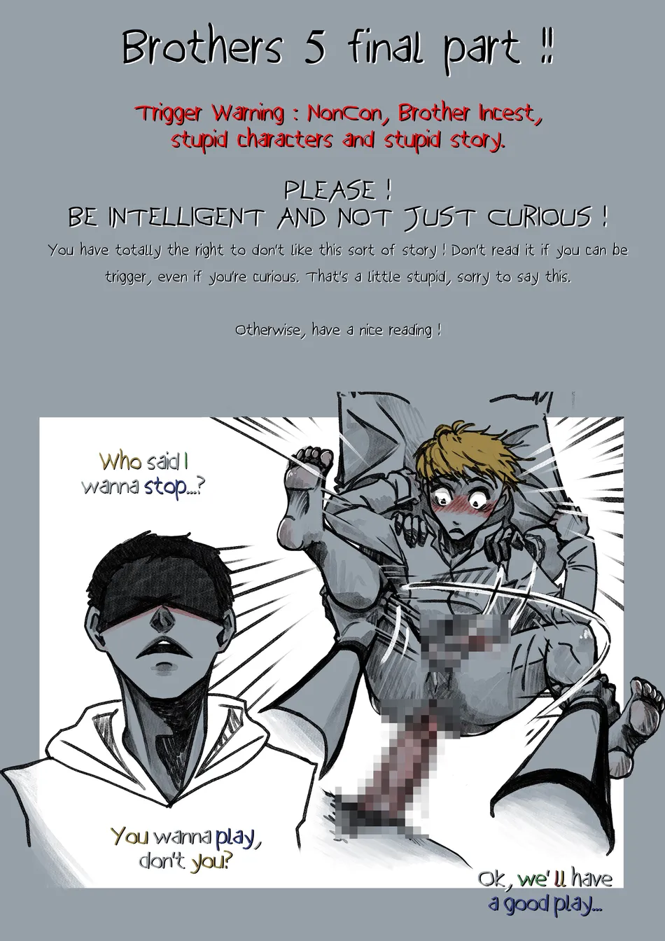 [Dick] Brothers part 5 [Eng] — 001